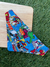 Load image into Gallery viewer, Superhero Marvel Comic book Pet Bandanas & Scrunchies