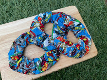 Load image into Gallery viewer, Superhero Marvel Comic book Pet Bandanas & Scrunchies