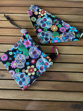Load image into Gallery viewer, Sugar skull treat bag