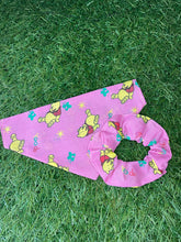 Load image into Gallery viewer, Winnie The Pooh, Pink Pet Bandana & Scrunchie Set