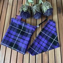 Load image into Gallery viewer, Thistle do nicely purple tartan treat bag