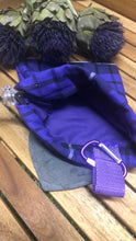 Load image into Gallery viewer, Thistle do nicely purple tartan treat bag