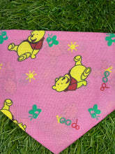Load image into Gallery viewer, Winnie The Pooh, Pink Pet Bandana & Scrunchie Set