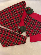 Load image into Gallery viewer, Could we be any more tartan, red tartan bandana