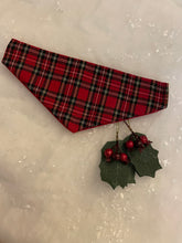 Load image into Gallery viewer, Could we be any more tartan, red tartan bandana