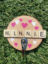 Load image into Gallery viewer, Wooden dog lead hook