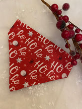 Load image into Gallery viewer, Ho Ho Ho did someone say Christmas bandana