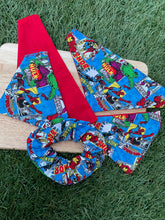 Load image into Gallery viewer, Superhero Marvel Comic book Pet Bandanas & Scrunchies