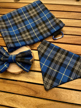 Load image into Gallery viewer, Och aye the blue Blue tartan treat bag