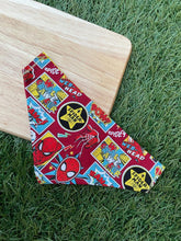 Load image into Gallery viewer, Spider Man Themed Pet Bandanas in Red