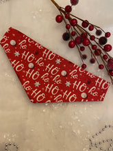 Load image into Gallery viewer, Ho Ho Ho did someone say Christmas bandana