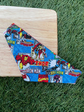 Load image into Gallery viewer, Superhero Marvel Comic book Pet Bandanas & Scrunchies