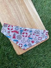 Load image into Gallery viewer, Sail away for the summer pet bandana