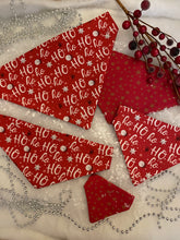 Load image into Gallery viewer, Ho Ho Ho did someone say Christmas bandana