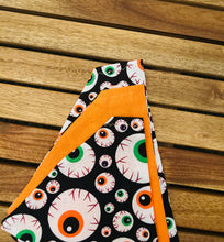 Load image into Gallery viewer, Creepy peepers Halloween bandana
