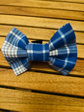 Load image into Gallery viewer, Bonnie blue tartan
