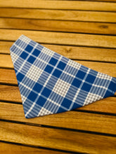 Load image into Gallery viewer, Bonnie blue tartan
