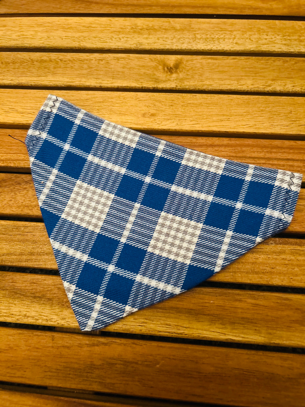 Bonnie blue tartan