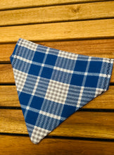 Load image into Gallery viewer, Bonnie blue tartan
