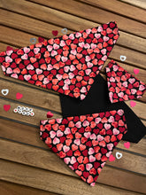 Load image into Gallery viewer, Woof you Valentine’s Bandana
