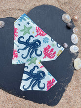 Load image into Gallery viewer, Under the sea pet bandana
