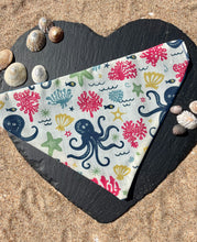Load image into Gallery viewer, Under the sea pet bandana
