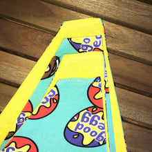 Load image into Gallery viewer, How Do You Wear Yours? Good Egg - Pet Bandana &amp; Matching Bow Ties
