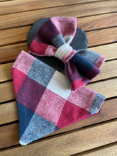 Load image into Gallery viewer, Americana - Pet Bandanas, Matching Bow Ties &amp; Treat Bags
