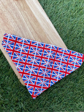 Load image into Gallery viewer, Union Jack Pet Bandana and scrunchie
