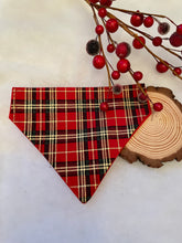 Load image into Gallery viewer, Christmas at The Castle - Pet Bandanas
