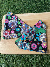 Load image into Gallery viewer, Sugar Skull Pet Bandana
