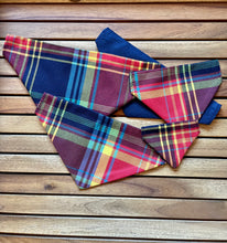 Load image into Gallery viewer, Tutti Frutti Tartan - Pet Bandanas &amp; Matching Bow Ties
