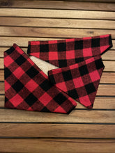 Load image into Gallery viewer, Ruffalo Red bandana
