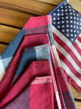 Load image into Gallery viewer, Americana - Pet Bandanas, Matching Bow Ties &amp; Treat Bags
