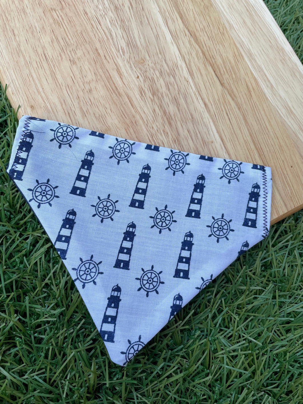 Let’s Walk To The Light House - Pet Bandanas